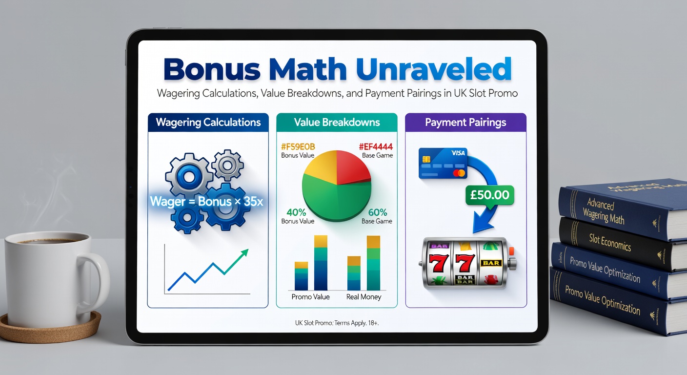 Infographic depicting payment icons linked to slot bonus chains, with arrows showing wagering flows and value percentages
