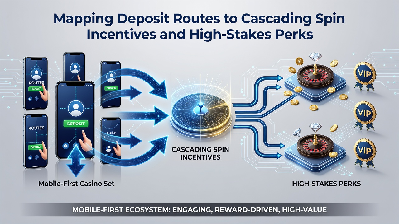 Detailed view of cascading spin rewards and high-stakes VIP perks on a mobile casino screen