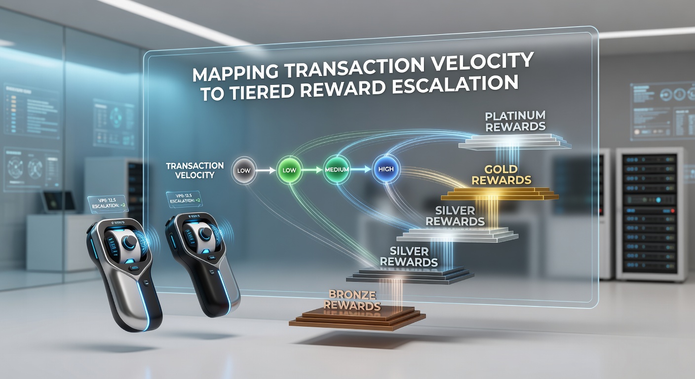 Data visualization chart mapping deposit frequency against loyalty tier upgrades in mobile gaming applications