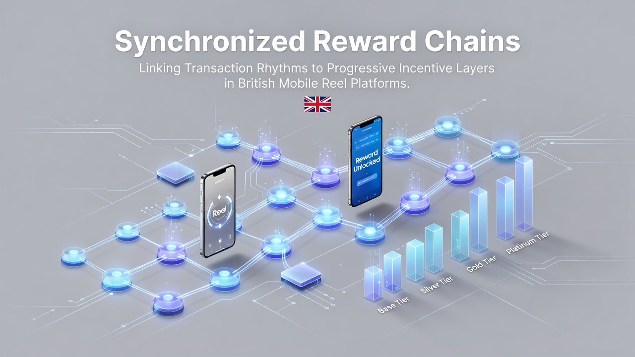 Mobile slot interface displaying layered reward indicators synced to deposit patterns on a British platform
