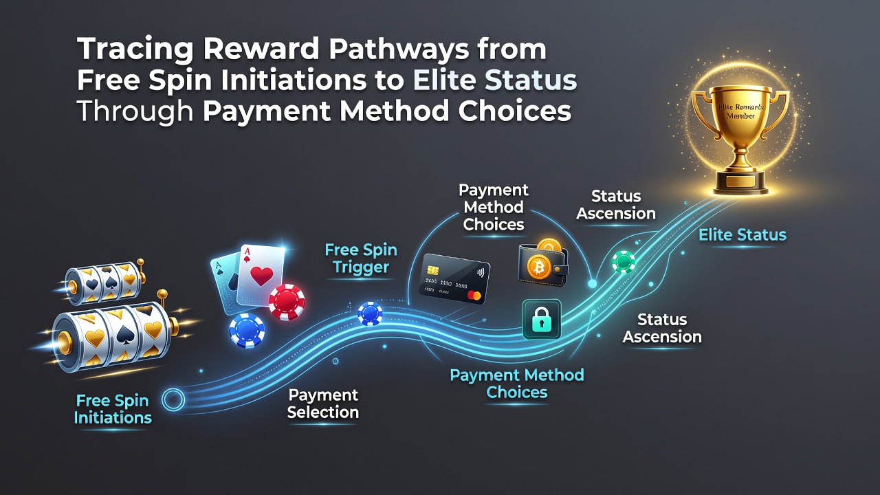 Infographic illustrating payment method impacts on slot bonus progression and VIP escalations